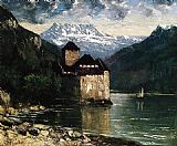 Ch_teau of Chillon 2 by Gustave Courbet